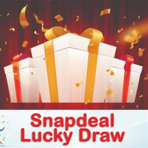 snapdeal lucky draw 2022